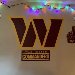 FatHead LLC Washington Commanders Wall Banner Set