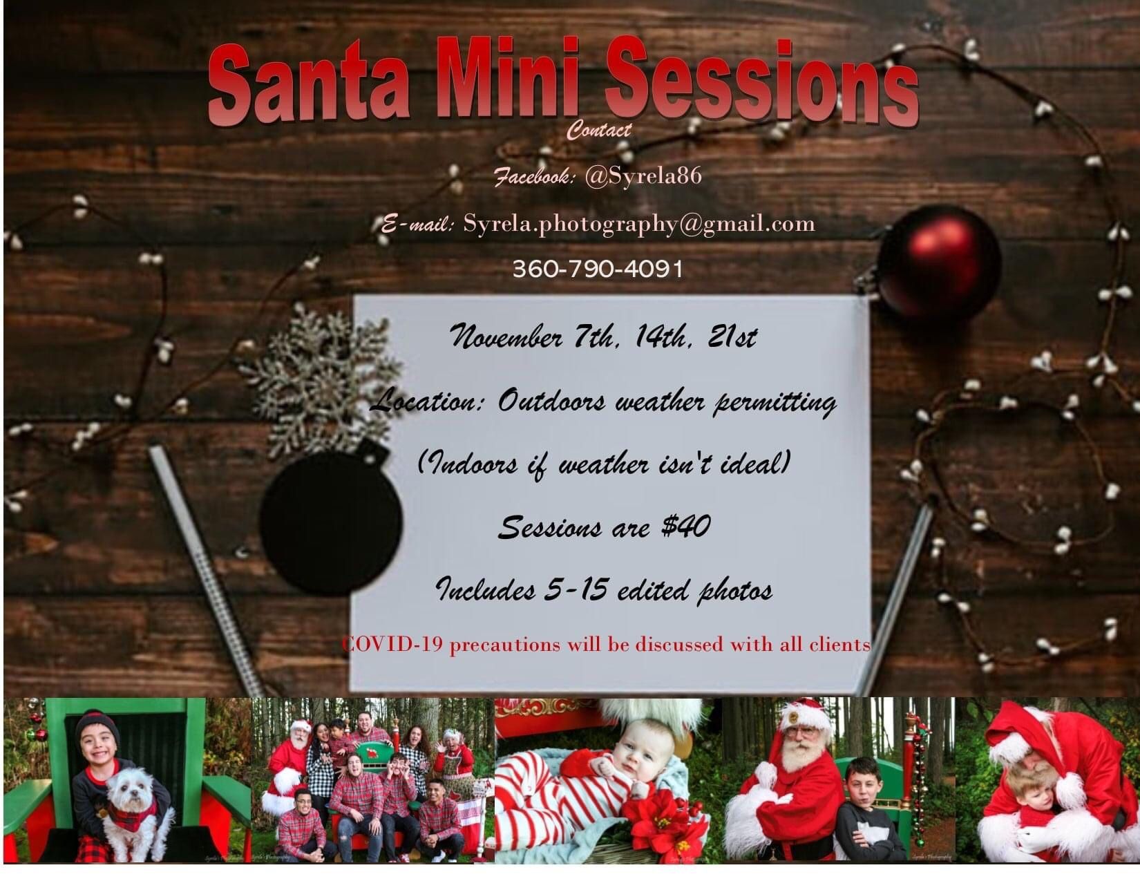 Santa mini sessions