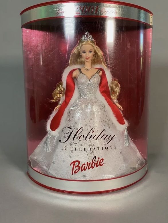 2001 Holiday Celebration Barbie Special Edition NEVER OPENED BRAND NEW !!!