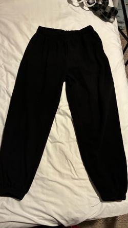 Black Garage Sweatpants with Jawstrings