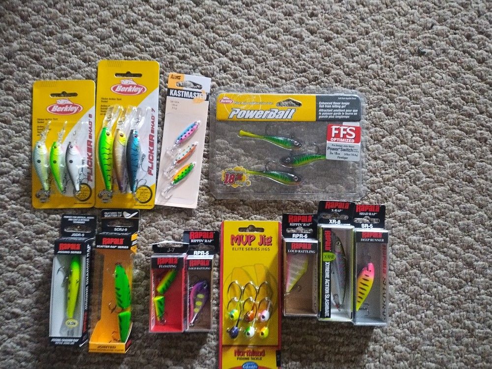 Assorted Fishing Lures
