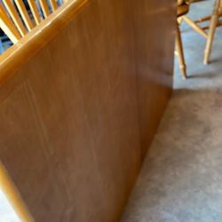 Wood Table And Chairs (4)