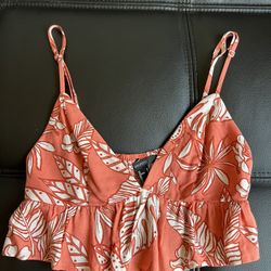 forever 21 floral tank 
