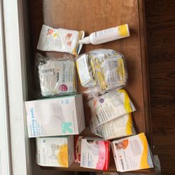 Lot Of Nursing And Pumping Supplies - Unopened!