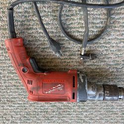 MILWAUKEE MAGNUM 0299-20 HEAVY DUTY 1/2" (13MM) DRILL 120V 8A USED 