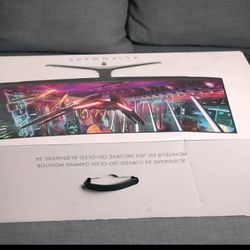 BRAND NEW UNOPENED in BOX - Alienware 34 curved oled gaming monitor- aw3423dw