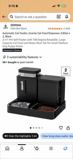 Free- Gravity Cat Water Dispenser