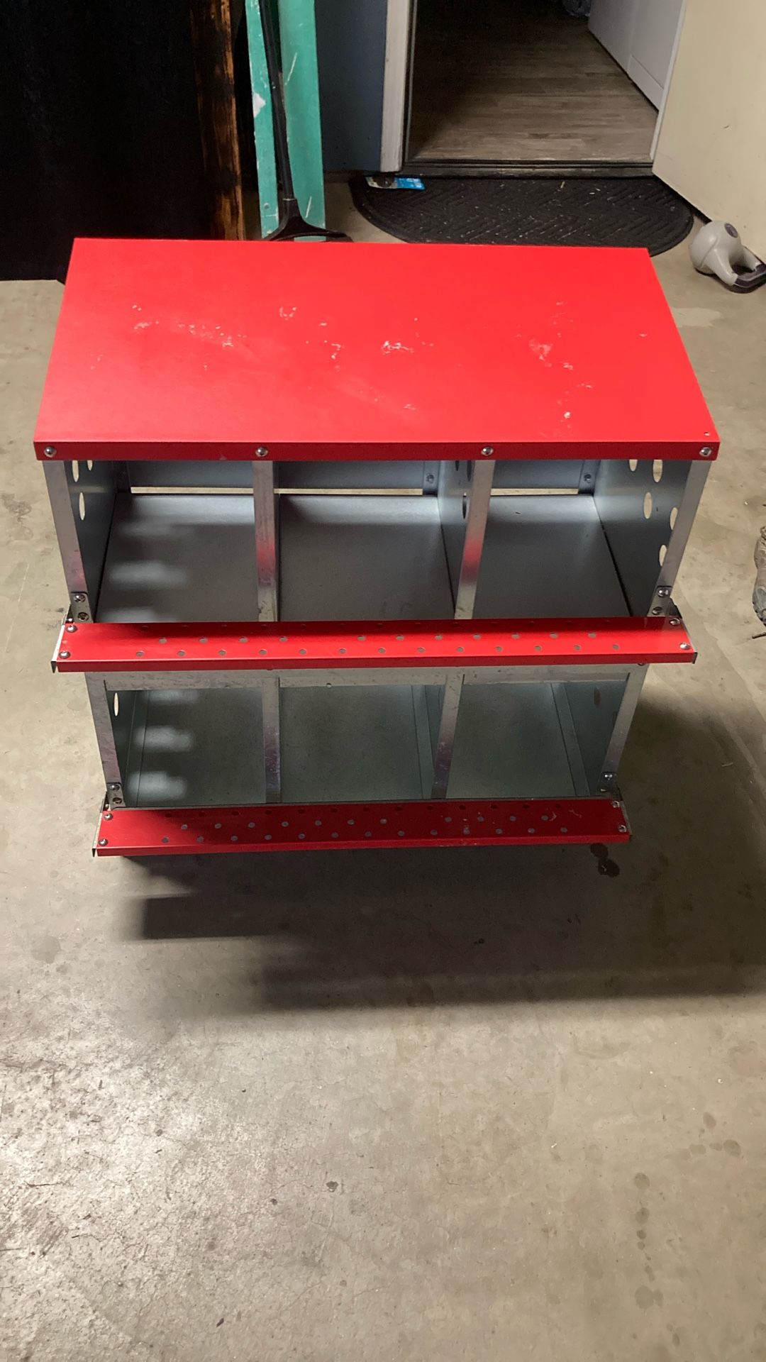 Chicken Nesting Boxes, 6-Hole Metal Chicken Nests Boxes