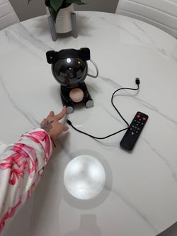 Astronaut Galaxy Star Projector with Remote – Black