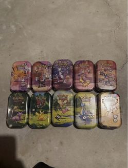 30th celebration mini tins