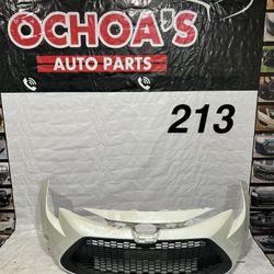 Toyota corolla 2020 and 2021 and 2022 front bumper 