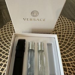 New VERSACE Men’s  Fragrance Collection 2pc missing one fragrance SALE