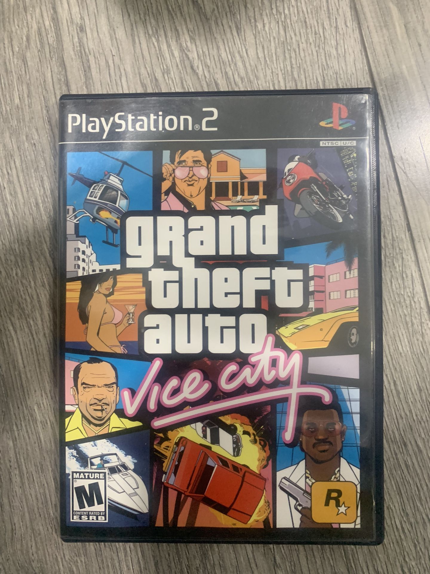 Grand Theft Air Vice City For PS2 (complete With Map, Mint Condition)