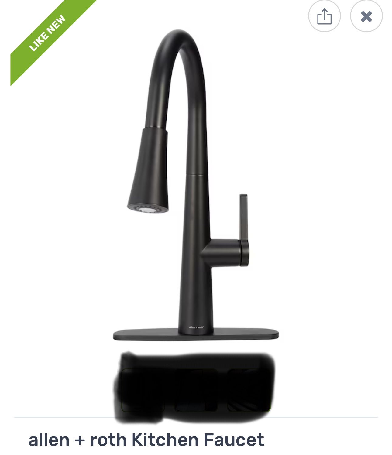 Allen + Roth Kitchen Faucet