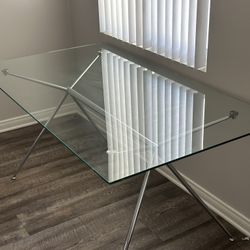 Glass Dining table 