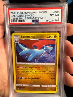 Pokemon Salamence #106/168 PSA 8