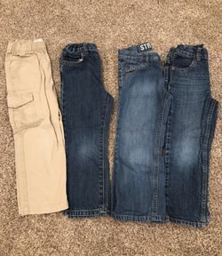 Toddler Boys 4T bottoms lot
