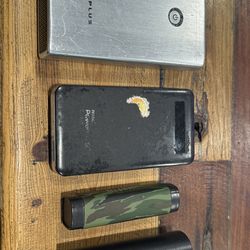 Lot of 4 Portable Power Banks / Phone Chargers – Mixed Brands – Used & Working