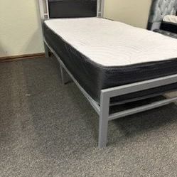 Twin Bed With Mattress 