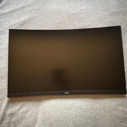 Aoc 27” Curved Monitor