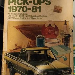 Chilton's Repair & Tune-up Guide Datsun Pick-up