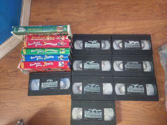 14- VHS kids sing along tapes