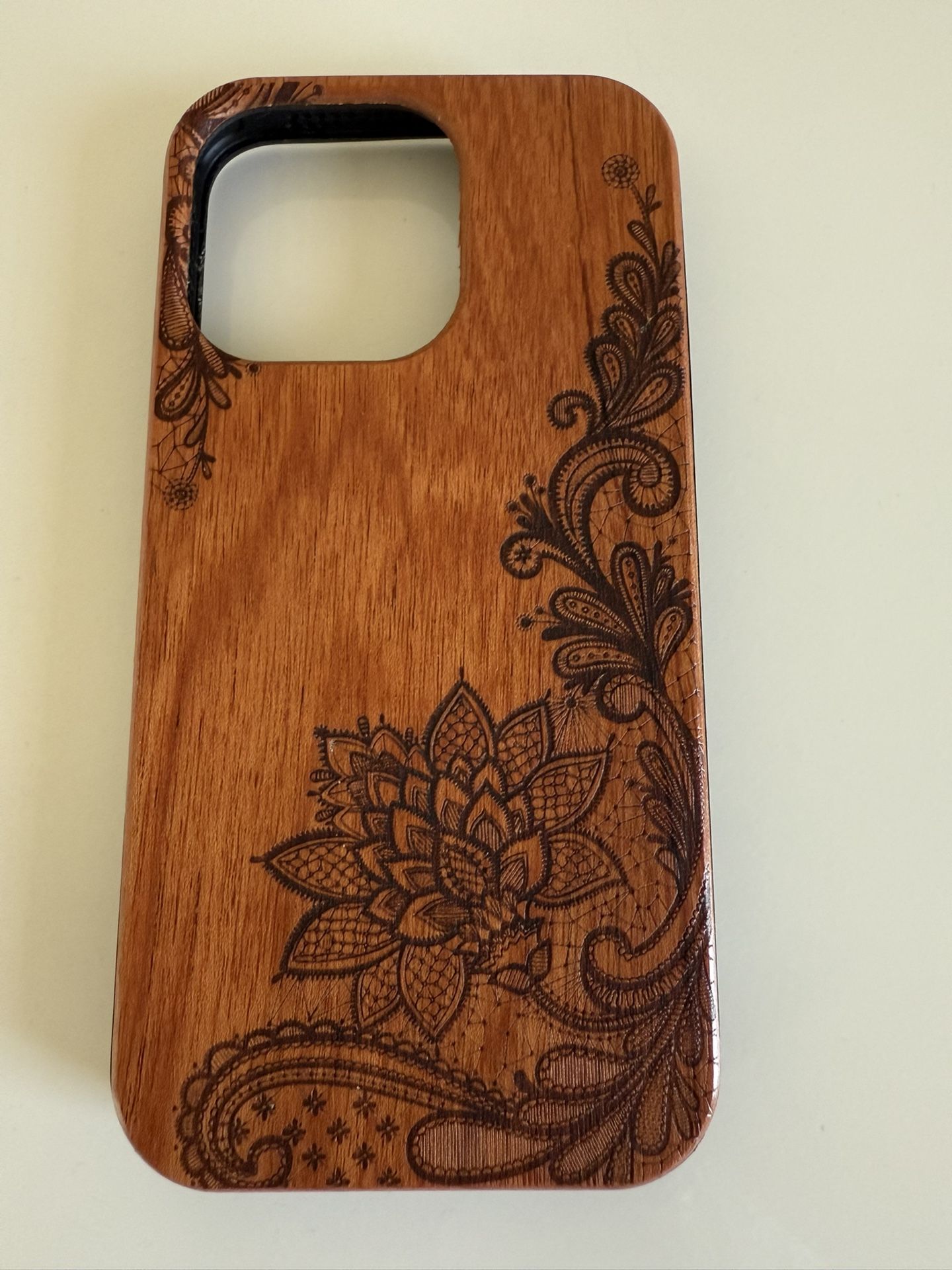 Wooden Boho Cell Case