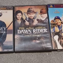4 DVD Lot Western Style City Slickers Dawn Rider Quigley Down Under 