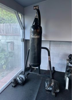 Boxing Bag with Stand and Sandbags