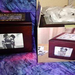 Your Choice Vintage Photo Wood Storage Box