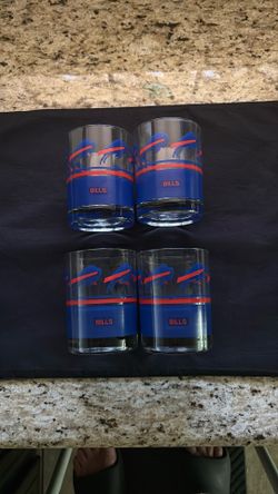 Buffalo Bills Drinking Glasses