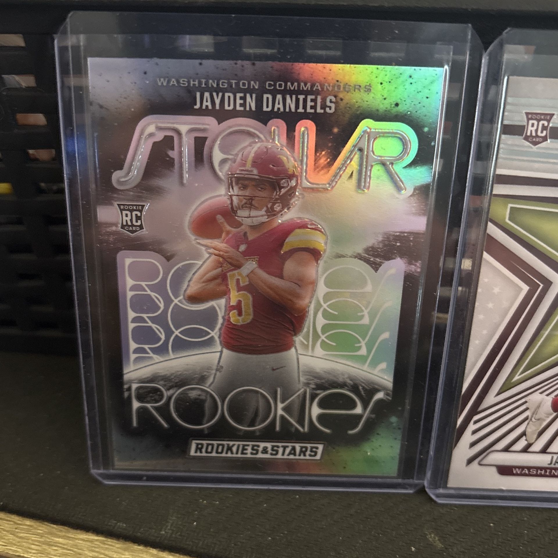 Jayden Daniel’s Rookies & Stars 2 Card Bundle Deal