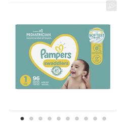 Pampers Size 1 Swaddlers 
