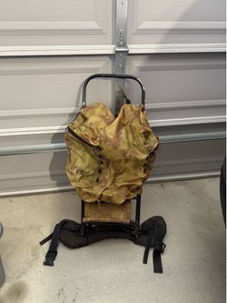 Aluminum backpack