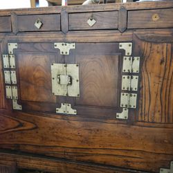 Antique Asian Cabinet $190