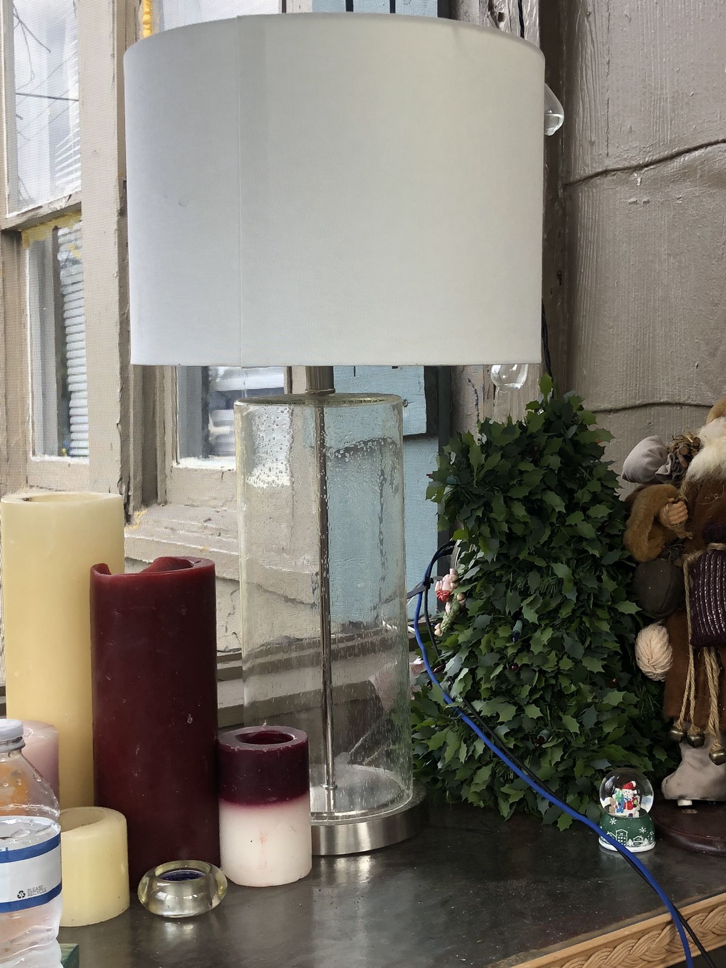 Glass Lamp 200$ Retail (make Offer )