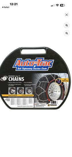 Auto-Trac Self-Tightening Tire Chains PN# 0154010