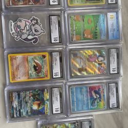 Pokemon Cgc Slabs