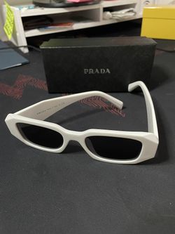 Designer Prada Milano Sunglasses - White