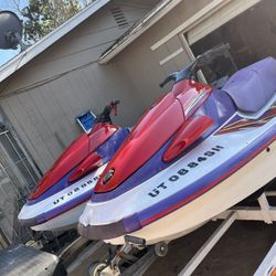 2 Yamaha Jet Ski 1998
