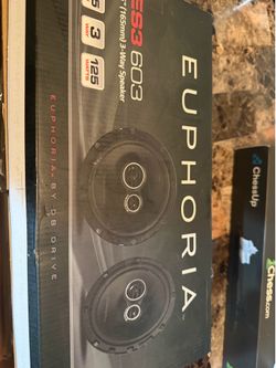 NEW DB Drive Euphoria ES3-603 6.5” 3-Way Car Speakers