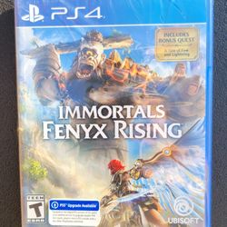 Immortals Fenyx Rising - PS4 Game - New Not-Opened Still Sealed - See Photos