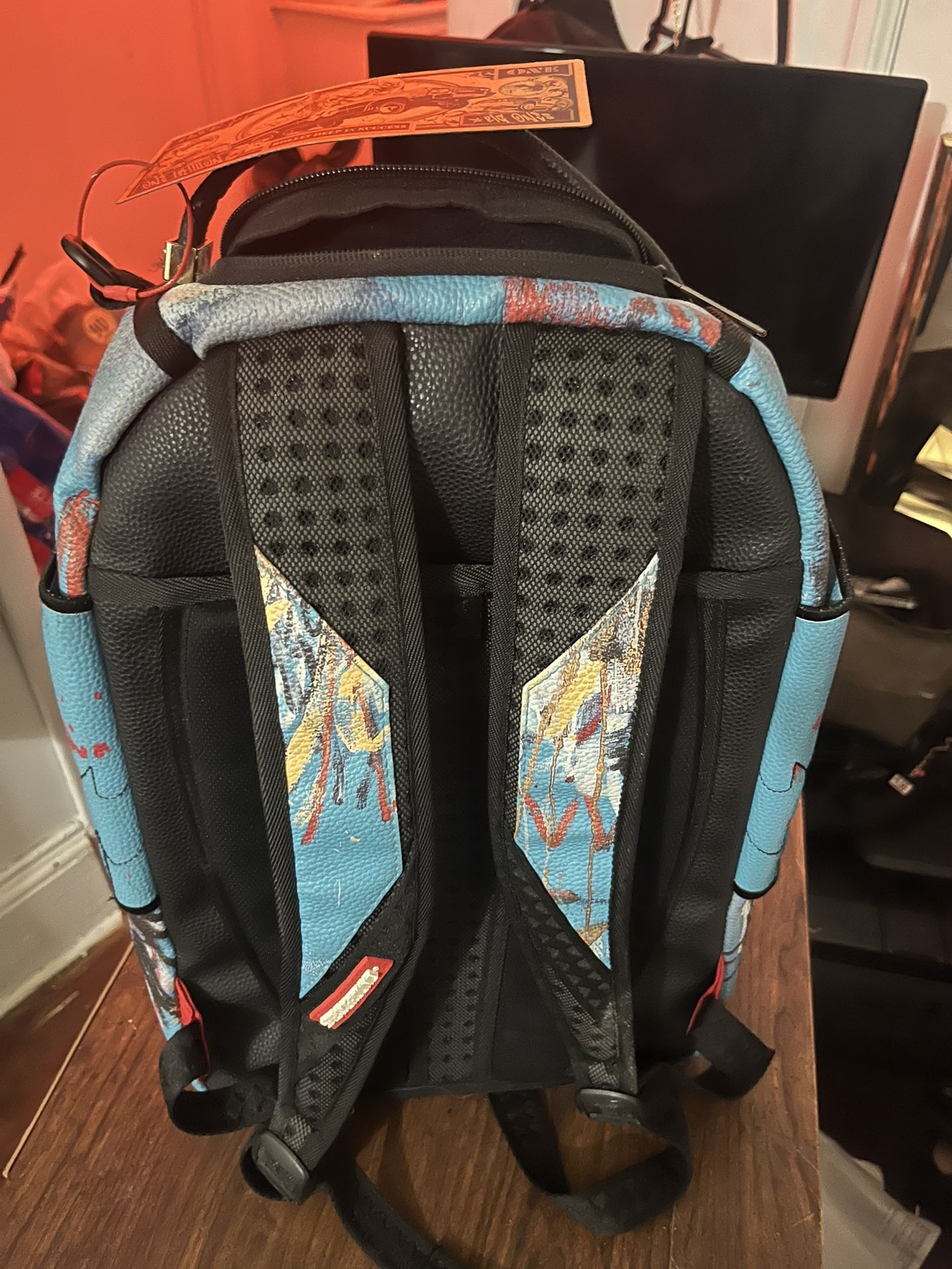 Sprayground Blossom Shark Backpack in Blue for Men