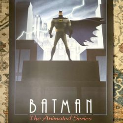 Animated Batman Mondo Vice Press Poster 92/200 Sold Out