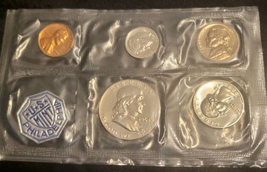 1963 US Mint Philadelphia Proof Set 90% Silver!