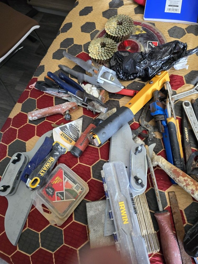 Assorted Tools And Materials