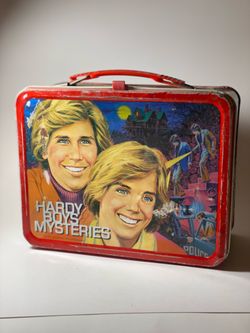 Vintage Hardy Boys Mysteries Metal Lunchbox (1970s)