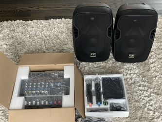 Mixer + Speaker + mic set MINT
