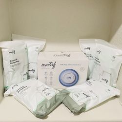NEW Motif Twist Double Electric Breast w 6 breastmilk storage bags combo $50obo