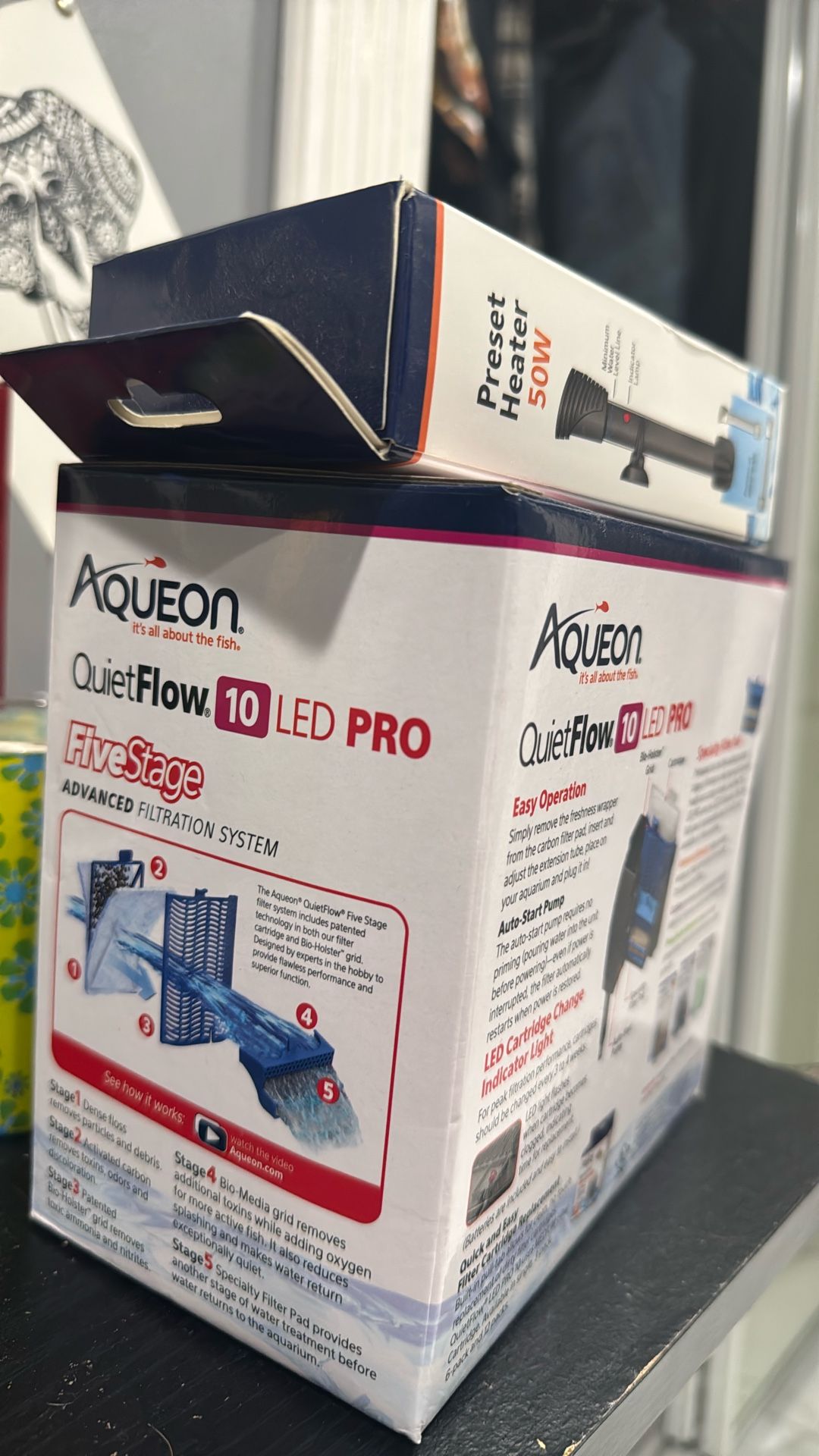 Aqueon Filter And Preset Heater